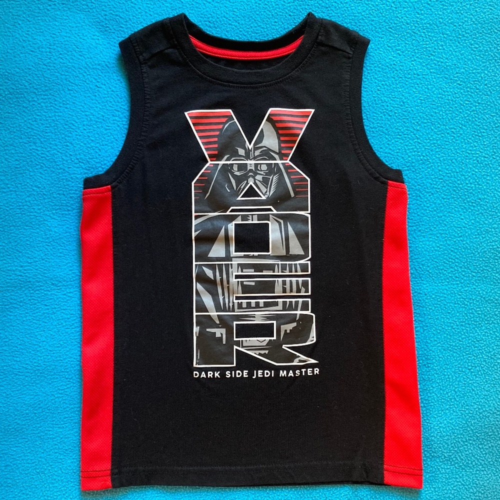 Star Wars Vader "Dark Side Jedi Master” Active Muscle Tee